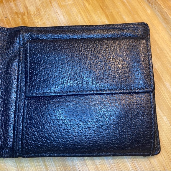 Bvlgari Men’s Black Canvas Monogram Bifold Wallet with Coin Pouch - Picture 8 of 13